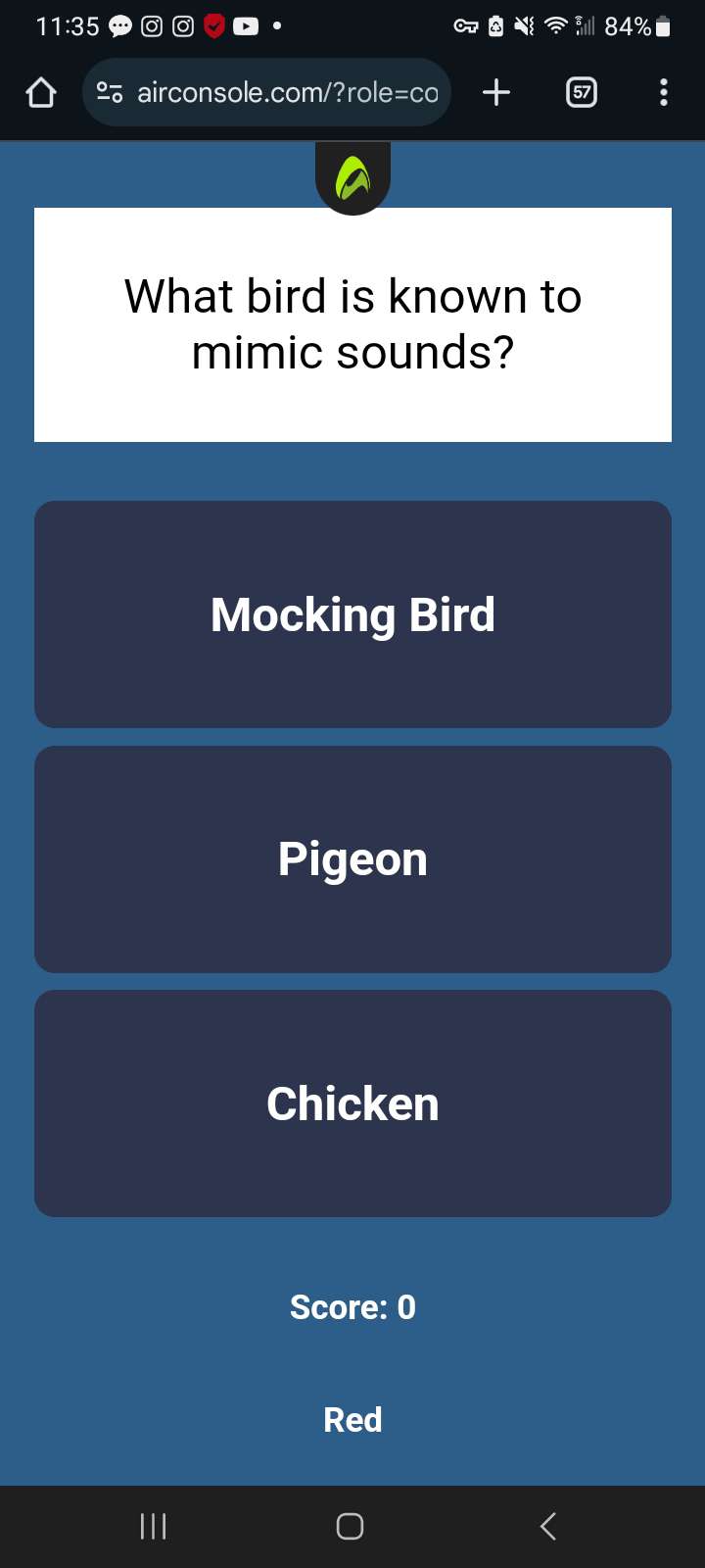 Feathered Peril planetarium picture